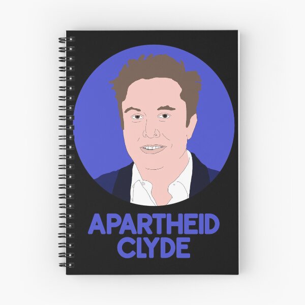 Item preview, Elon Musk "Apartheid Clyde" designed and sold by RevolutionInPaint.