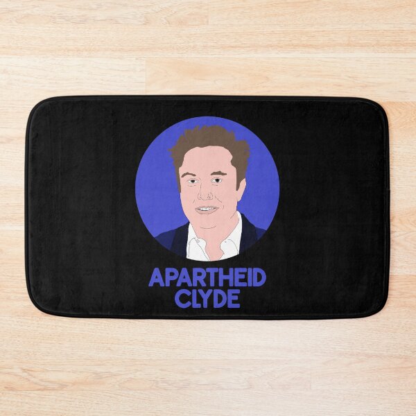 Item preview, Elon Musk "Apartheid Clyde" designed and sold by RevolutionInPaint.
