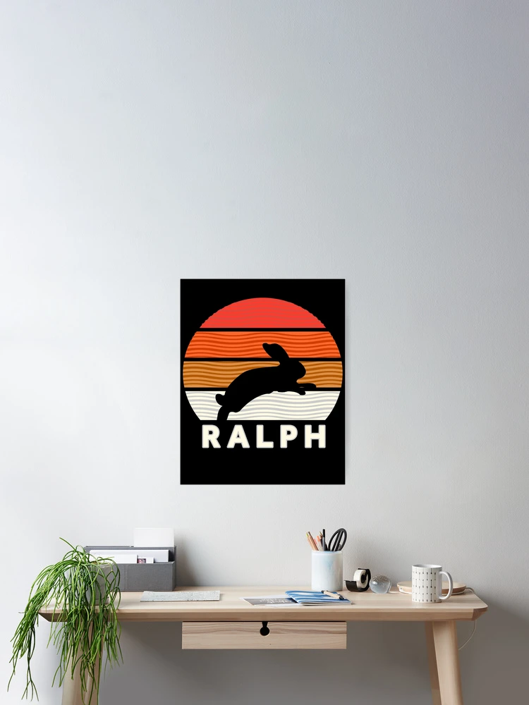 Thumbnail 2 of 3, Poster, Retro Ralph, Gift For Rabbits Lover designed and sold by Designworlld.