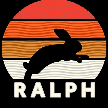 Artwork thumbnail, Retro Ralph, Gift For Rabbits Lover by Designworlld