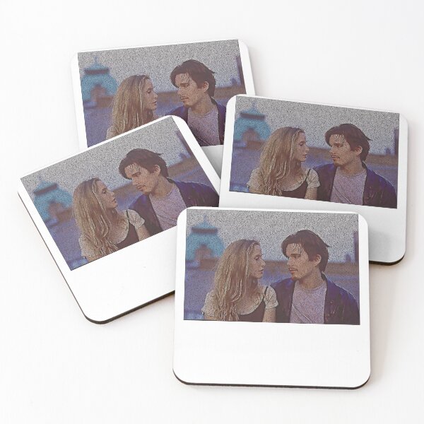 Item preview, Text Portrait of Ethan Hawke and Julie Delpy with Full Script of the movie Before Sunrise A Day Spen designed and sold by Beforesunrisely.