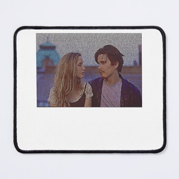 Item preview, Text Portrait of Ethan Hawke and Julie Delpy with Full Script of the movie Before Sunrise A Day Spen designed and sold by Beforesunrisely.
