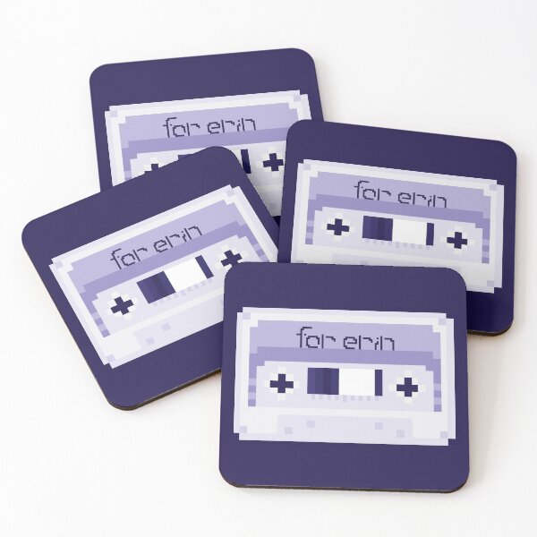 Item preview, Pixel Cassette Tape Personalized Name: Erin designed and sold by rin3d .