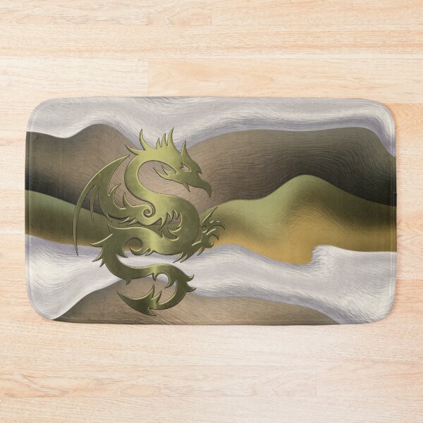 Item preview, Liquid Metallic Golden Dragon Pattern designed and sold by LRGraphics.