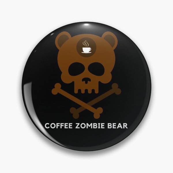 Item preview, Coffee Zombie Bear, Coffee lover, Zombie lover, Bear lover, Zombie bear designed and sold by Lekrock.