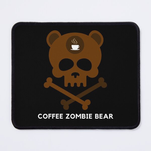 Item preview, Coffee Zombie Bear, Coffee lover, Zombie lover, Bear lover, Zombie bear designed and sold by Lekrock.