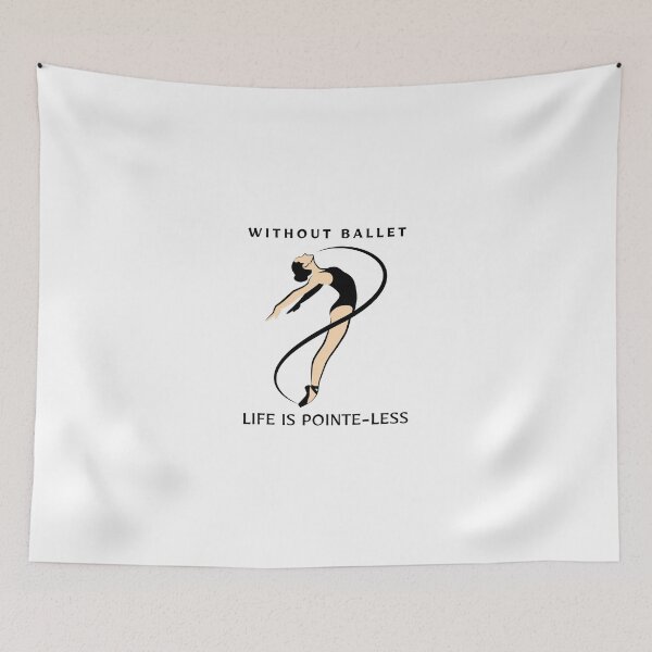 Item preview, Without Ballet Life Is Pointe-less designed and sold by LKDesigns24.