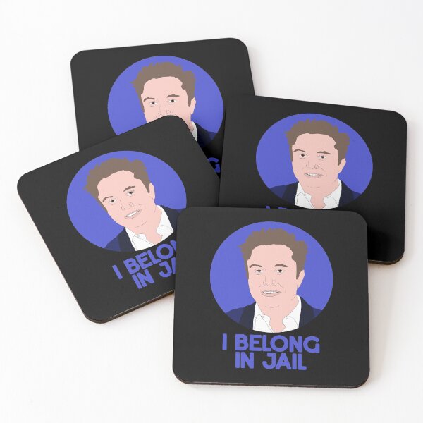 Item preview, Elon Musk "I Belong In Jail" designed and sold by RevolutionInPaint.