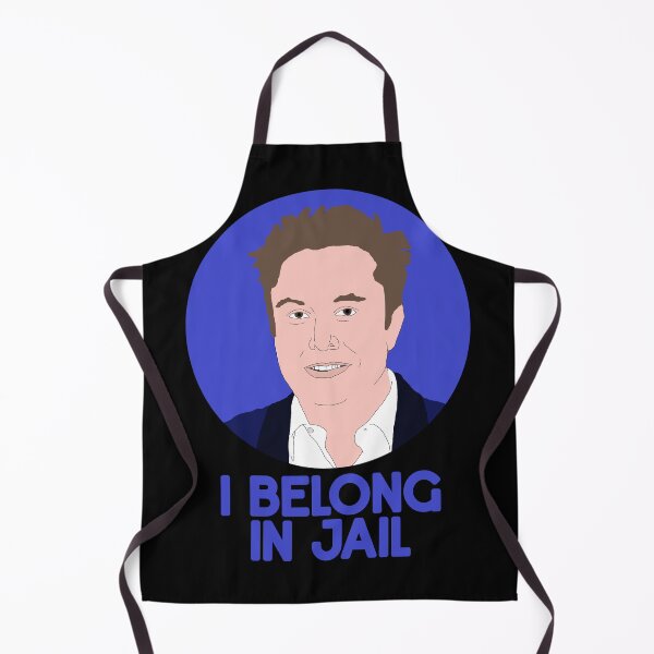 Item preview, Elon Musk "I Belong In Jail" designed and sold by RevolutionInPaint.