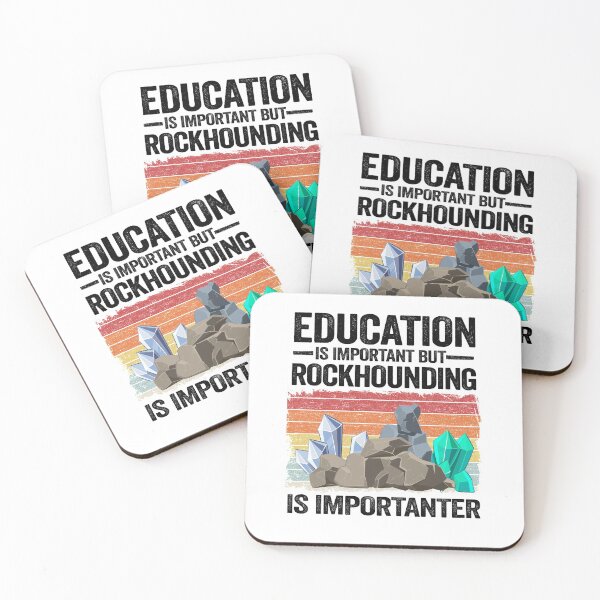 Item preview, Rockhounding Is Importanter Rock Collector Funny Geologist designed and sold by Stronzi.