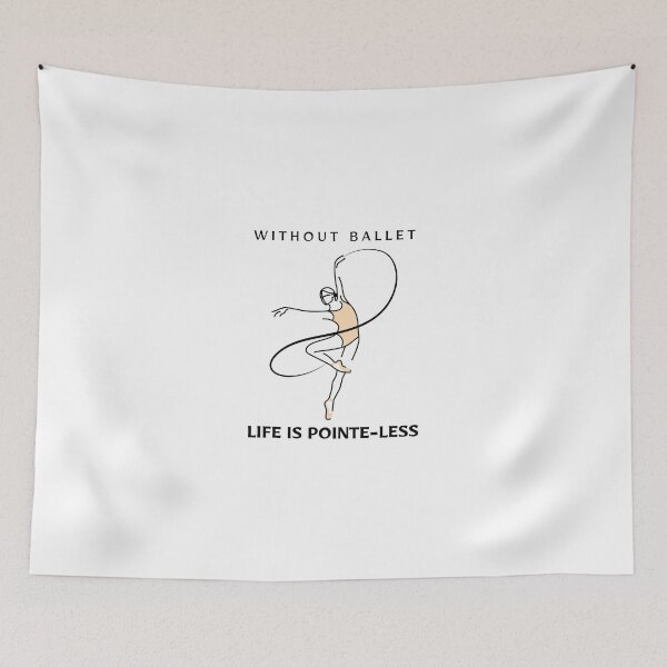 Item preview, Without Ballet Life Is Pointe-less designed and sold by LKDesigns24.