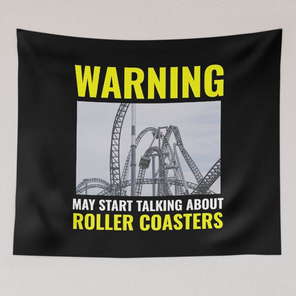 Item preview, Roller Coaster Amusement Park Vintage Funny designed and sold by CuteDesigns1.
