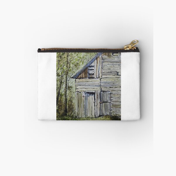 Item preview, Barn watercolor line and wash art by Nil Rocha art designed and sold by NilRochaArt.