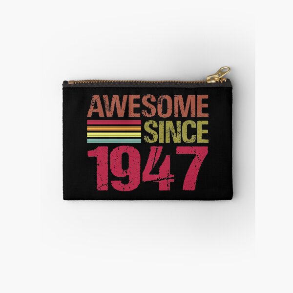 Item preview, Awesome Since 1947 Retro Vintage 74th Birthday Gift designed and sold by designbychow.