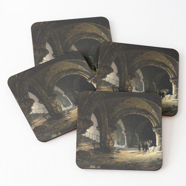 Item preview,  Visite dans une vieille église  - Charles Marie Bouton designed and sold by Vintage Designs +.
