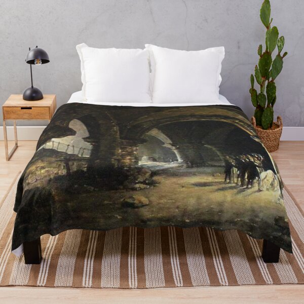 Item preview,  Visite dans une vieille église  - Charles Marie Bouton designed and sold by Vintage Designs +.