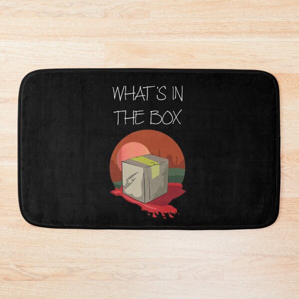 Item preview, What's In The Box? - Minimalist TV & Movie design - Film & TV Art designed and sold by PopCultArcade.