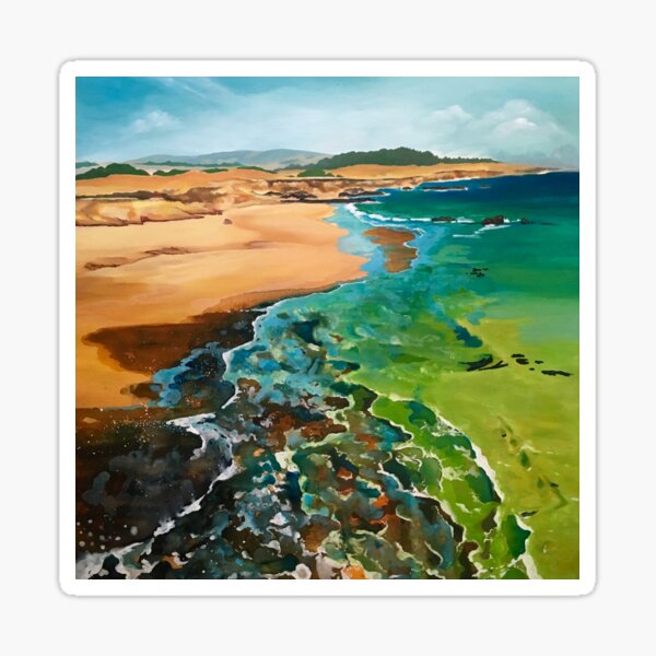 San Simeon Coast Sticker