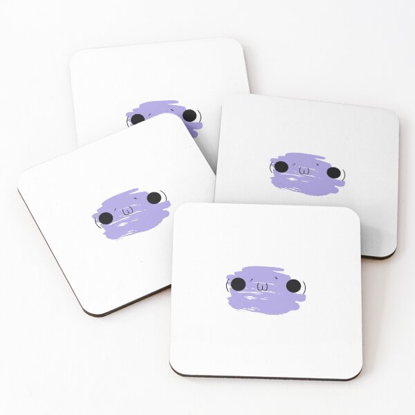 Item preview, Cute Purple Face designed and sold by SimpleLee.