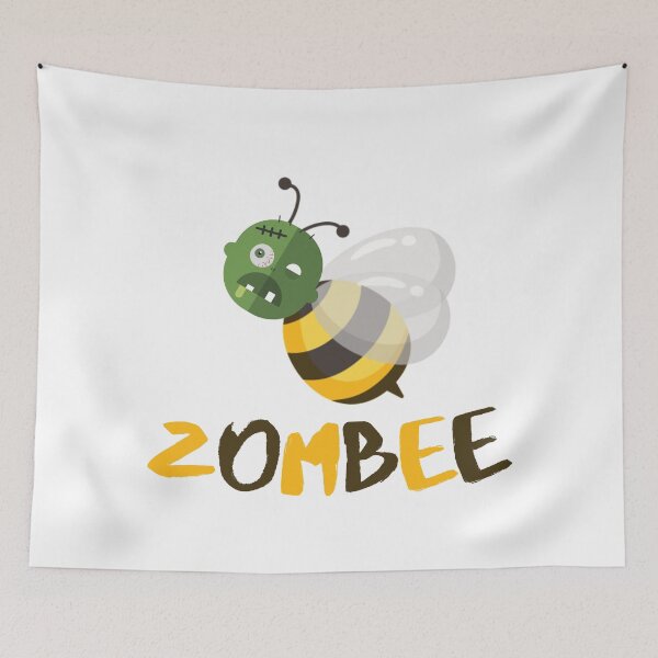 Item preview, Zombee - Halloween Zombie Bee designed and sold by Witfulwisdom.