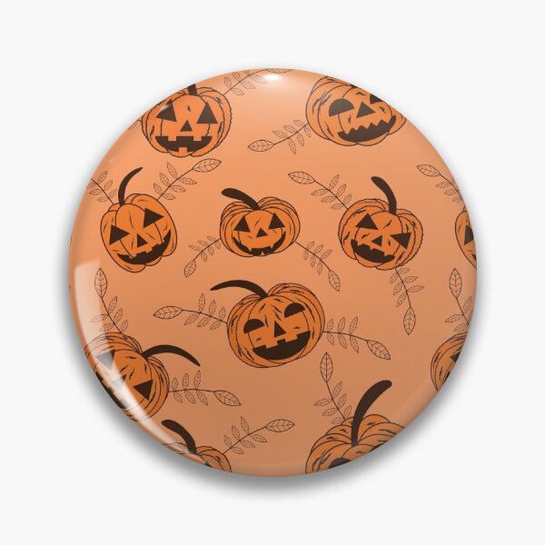 Item preview, Autumn leaves and spooky pumpkins  pattern  designed and sold by Yasminepatterns .