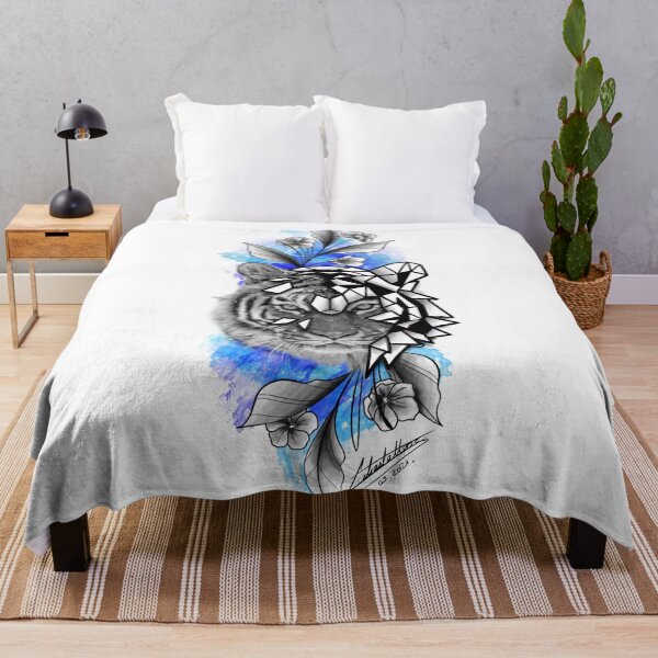 Item preview, Geometric tiger designed and sold by Lilia-SEILLAN.