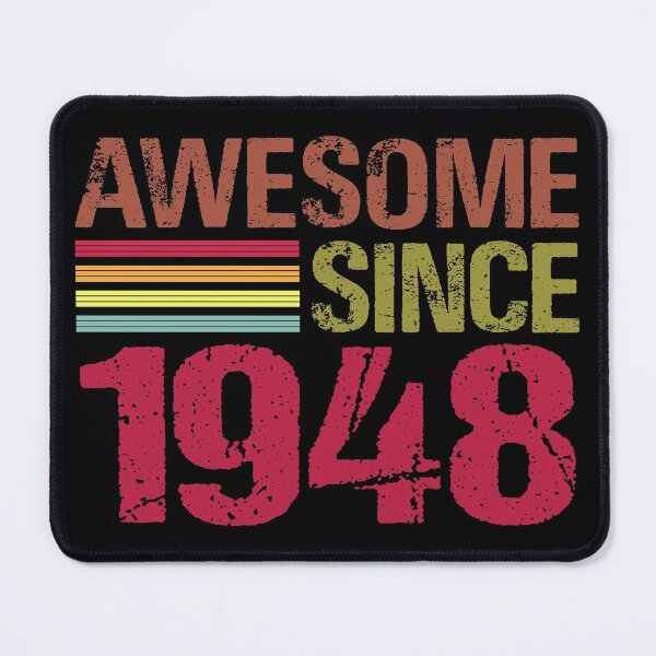 Item preview, Awesome Since 1948 Retro Vintage 73rd Birthday Gift designed and sold by designbychow.