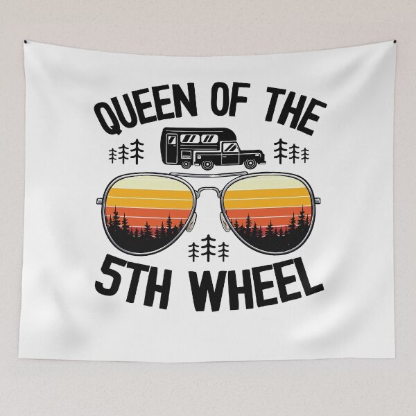 Item preview, Queen Of The 5th Wheel Funny Camping designed and sold by Stronzi.