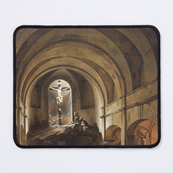 Item preview, Chapelle du Calvaire dans l'église Saint-Roch - Charles Marie Bouton designed and sold by Vintage Designs +.