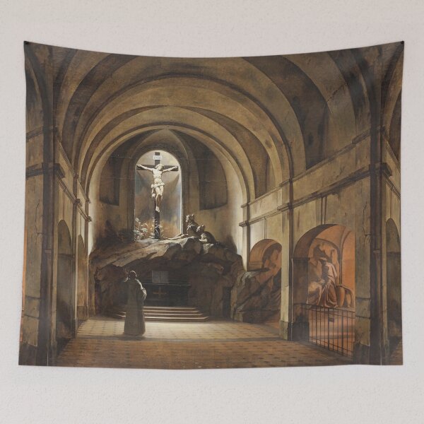 Item preview,  Chapelle du Calvaire dans l'église Saint-Roch - Charles Marie Bouton designed and sold by Vintage Designs +.