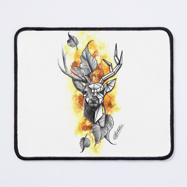 Item preview, Geometric deer designed and sold by Lilia-SEILLAN.
