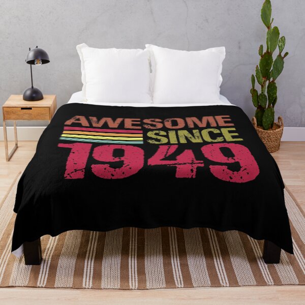 Item preview, Awesome Since 1949 Retro Vintage 72nd Birthday Gift designed and sold by designbychow.