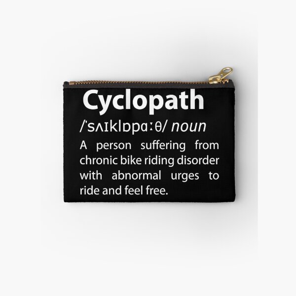 Item preview, Cyclopath - Funny Dictionary Definition Cycling Pun designed and sold by TravelScientist.