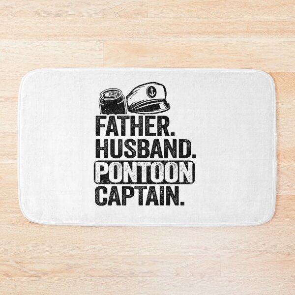 Item preview, Father Husband Pontoon Captain Funny Pontoon designed and sold by Stronzi.