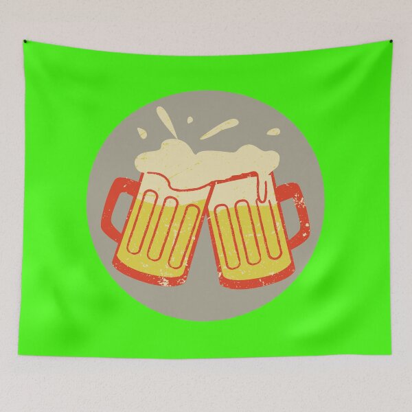 Item preview, Beers in grey circle - Beers designed and sold by nakavt.