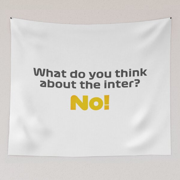 Item preview, What Do You Think About The Inter? NO! - NOR. Radio Voice Russian GP 2021 designed and sold by FilipeFerreira.