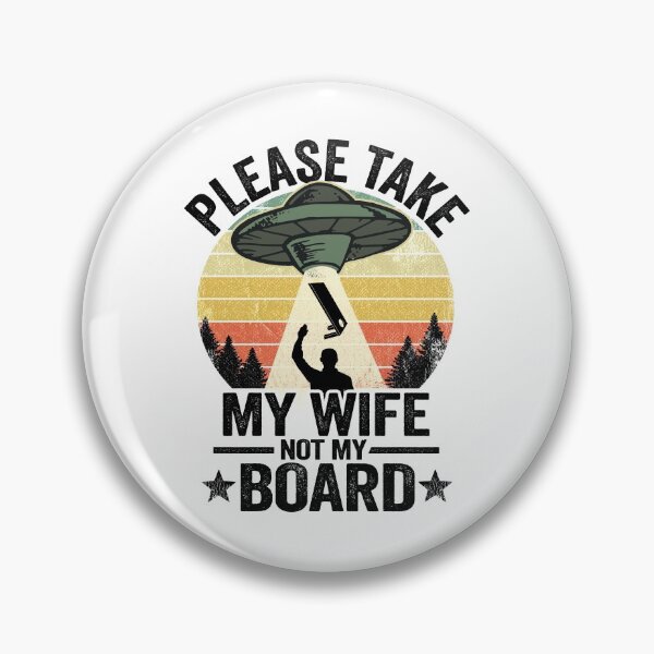 Item preview, UFO Abduction Please Take My Wife Not My Board Cornhole designed and sold by Stronzi.