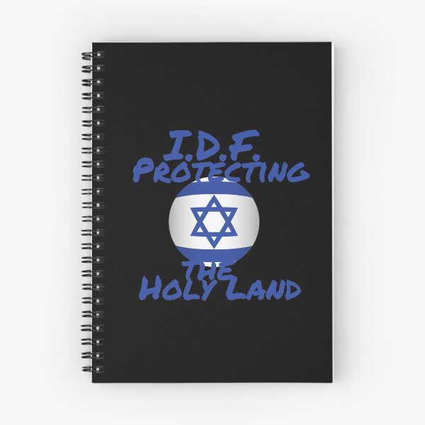 Item preview, IDF Protecting the Holy Land with Israel Flag Christian gift design designed and sold by Sheepherder120.