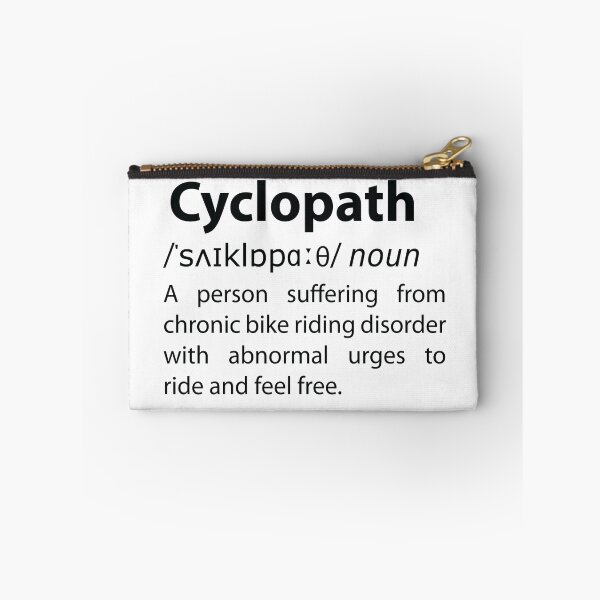 Item preview, Cyclopath - Funny Dictionary Definition Cycling Pun designed and sold by TravelScientist.