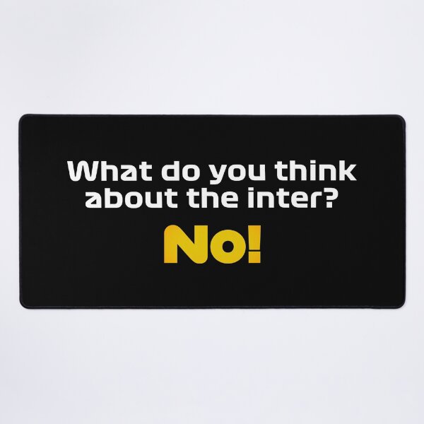 Item preview, What Do You Think About The Inter? NO! - NOR. Radio Voice Russian GP 2021 (Black BG) designed and sold by FilipeFerreira.