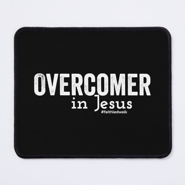 Item preview, Overcomer in Jesus - John 16:33 designed and sold by JacquelineLim.