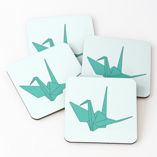 Item preview, Bird origami green design  designed and sold by LeaPoupin.