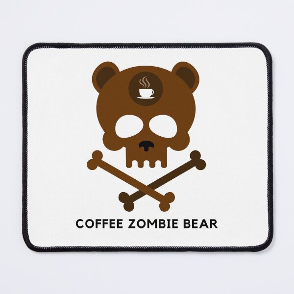 Item preview, Coffee Zombie Bear, Coffee lover, Zombie lover, Bear lover, Zombie bear designed and sold by Lekrock.