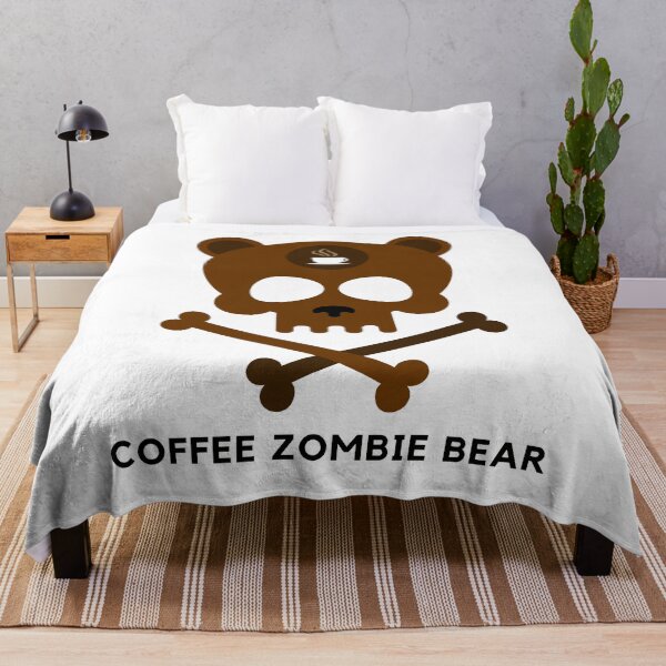 Item preview, Coffee Zombie Bear, Coffee lover, Zombie lover, Bear lover, Zombie bear designed and sold by Lekrock.