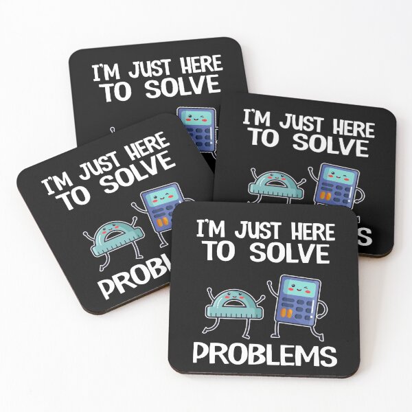 Item preview, I'm Just Here To Solve Problems School Funny Math Teacher designed and sold by Stronzi.