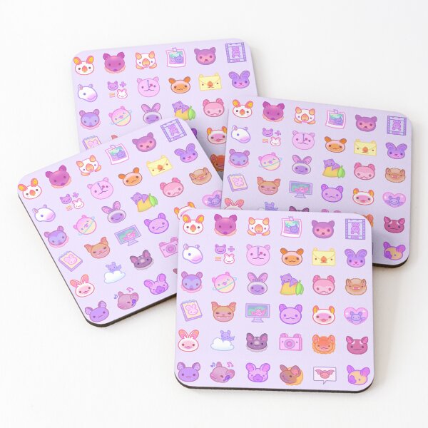 Item preview, Bat icon pattern - light designed and sold by pikaole.