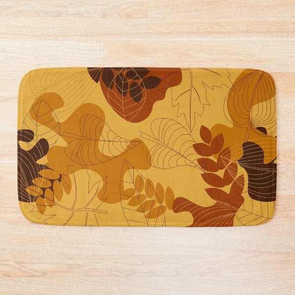 Item preview, Abstract autumn foliage pattern designed and sold by CutieBlue.