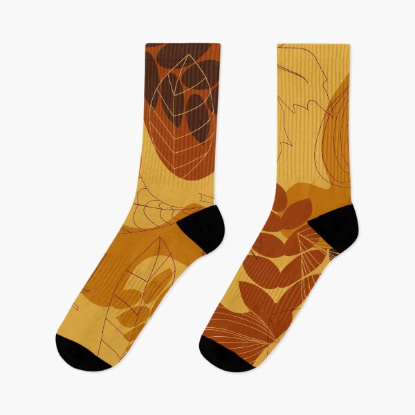 Item preview, Abstract autumn foliage pattern designed and sold by CutieBlue.