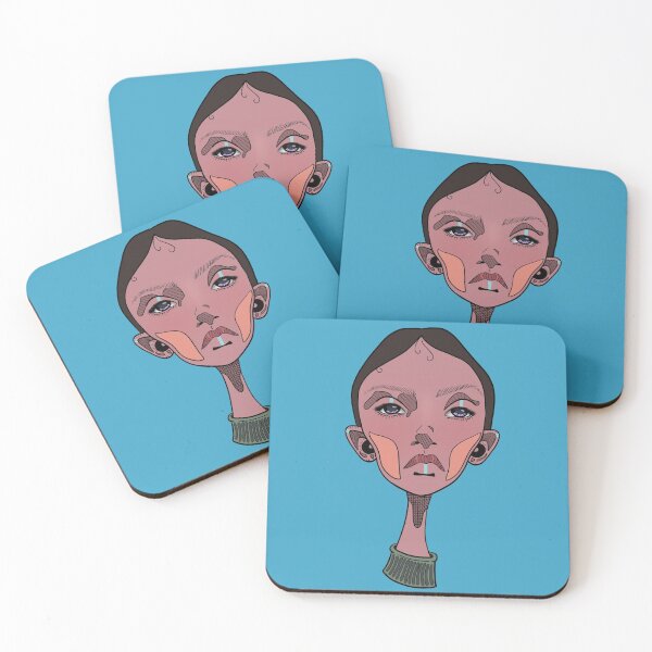Item preview, Editorial Fashion Portrait designed and sold by DoodlingMuse.
