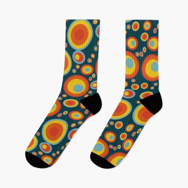 Item preview, Retro 70s vintage psychedelic style pattern designed and sold by designandclouds.